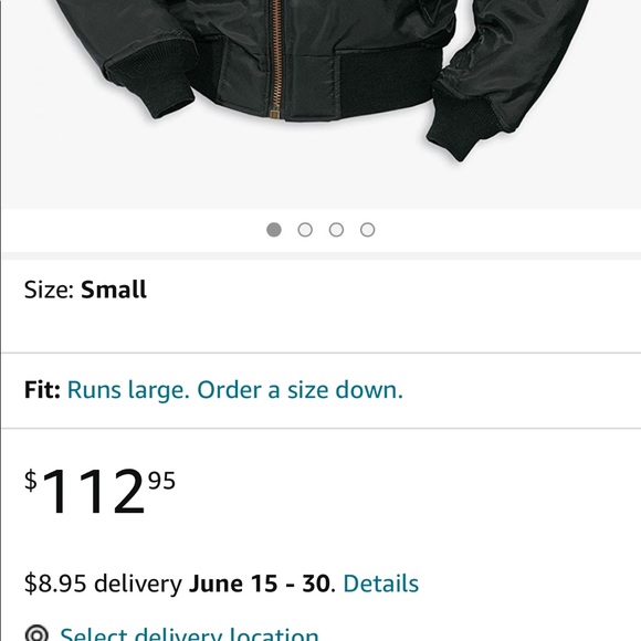 G-Style black bomber jacket…no damage at all..in great shape - Picture 2 of 6
